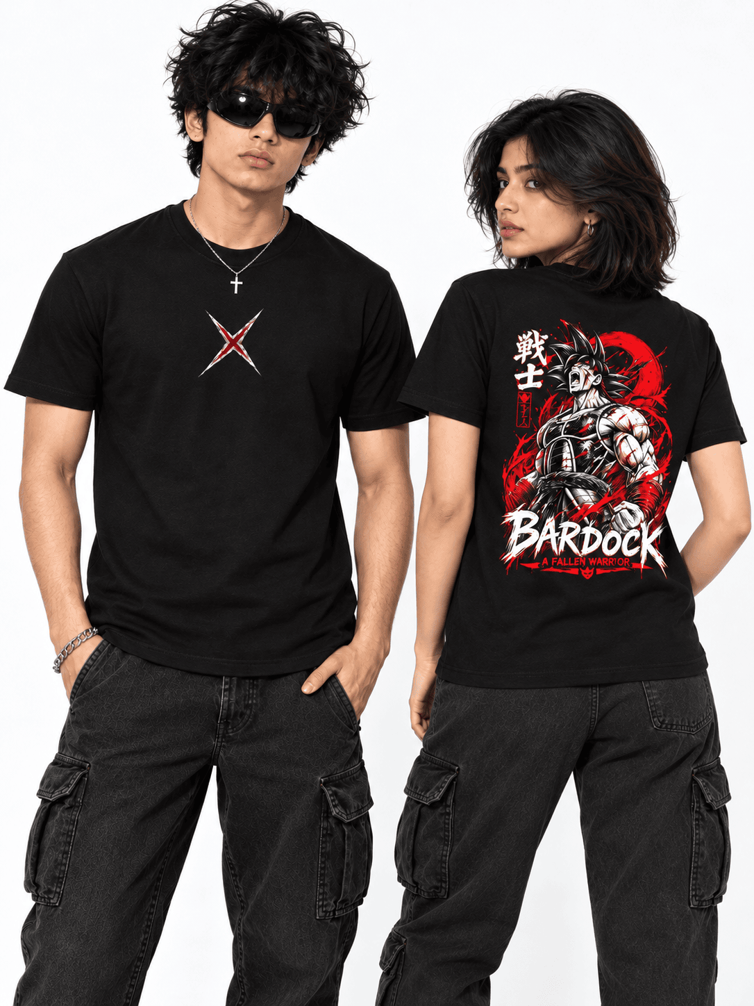 Deez Prints DBZ Bardock Fallen Warrior Regular Tee — REGULAR