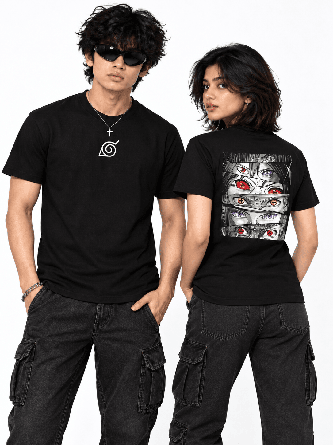 Deez Prints NARUTO EYES REGULAR TEE — REGULAR