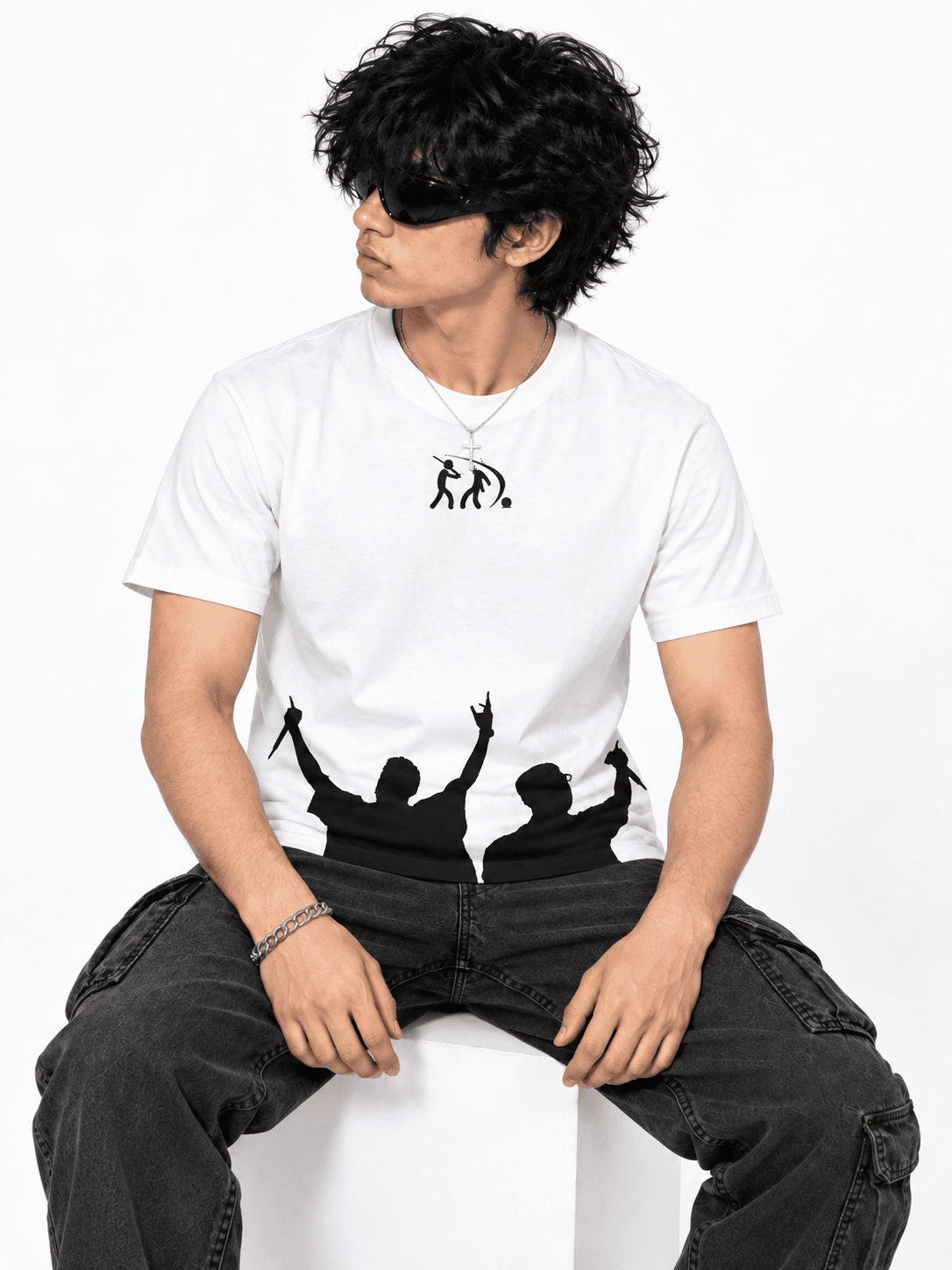 Seedhe Maut TBSM Regular Tee on premium cotton regular tee — front view
