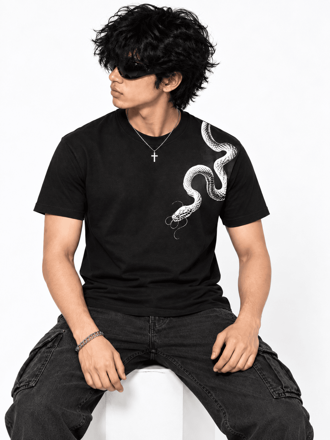 Deez Prints SNAKE TEE — REGULAR