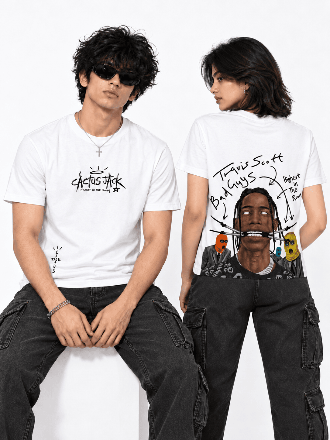Deez Prints Travis Scott Highest In The Room Regular Tee — REGULAR