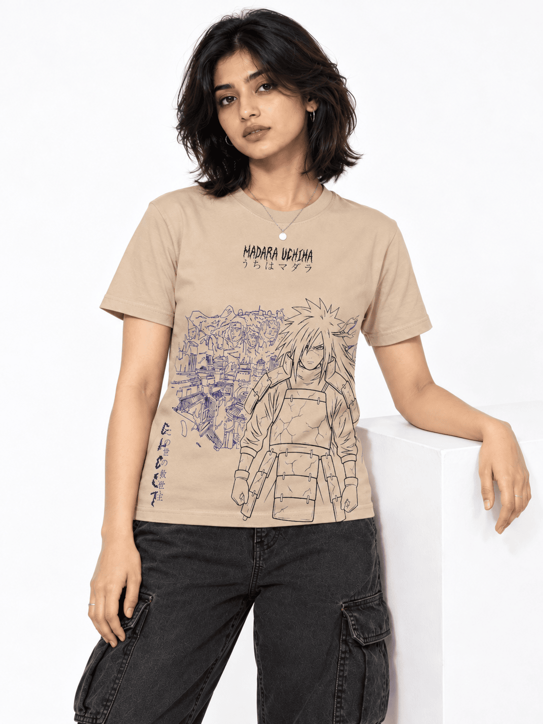 Deez Prints MADARA UCHIHA REGULAR TEE — REGULAR