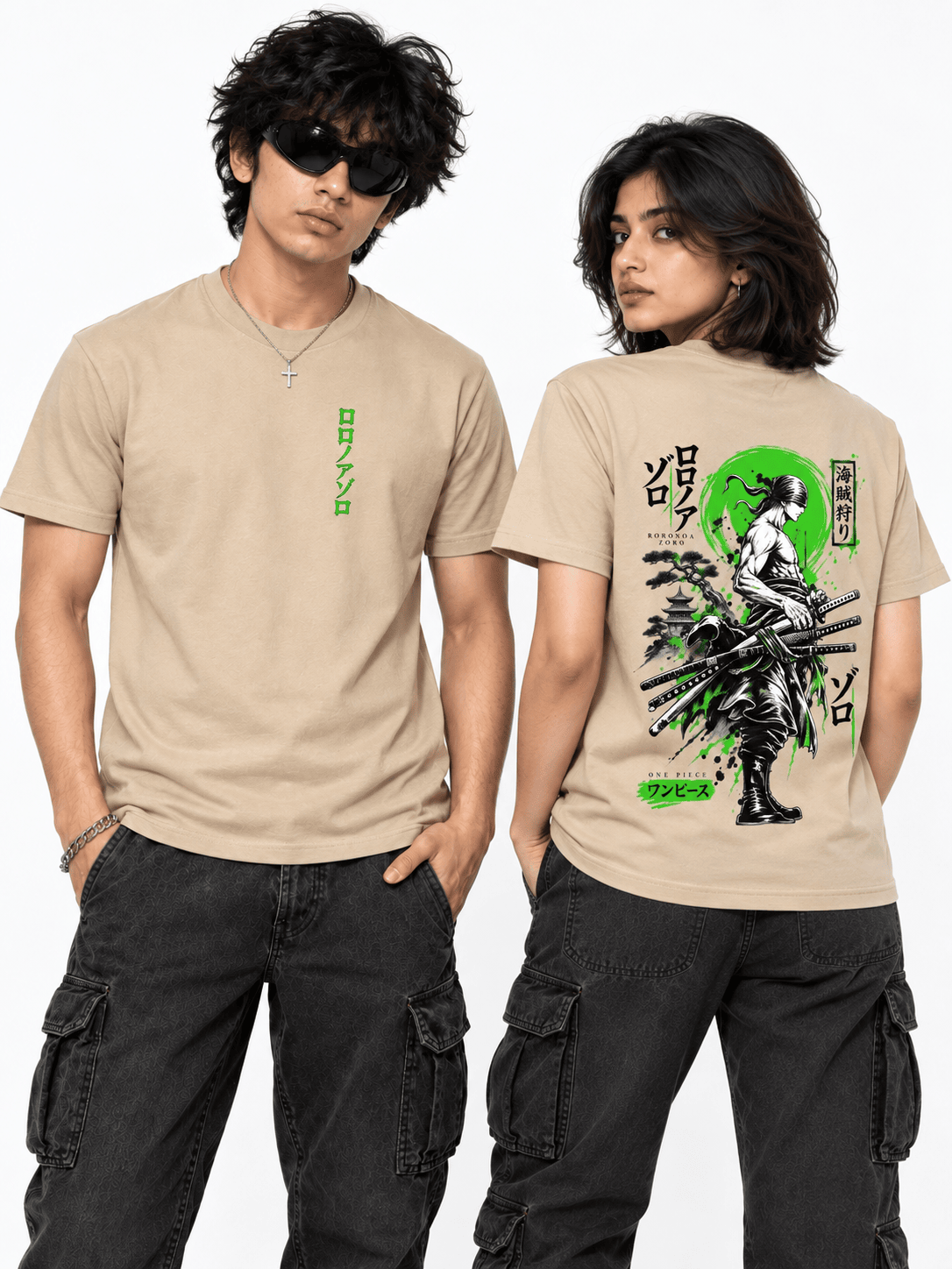Deez Prints ZORO BUSHIDO REGULAR TEE — REGULAR