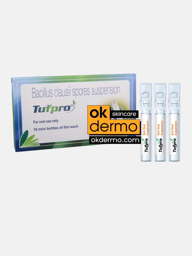 Probiotic Bacillus Clausii Spores Oral Suspension Tufpro® 5ml/10