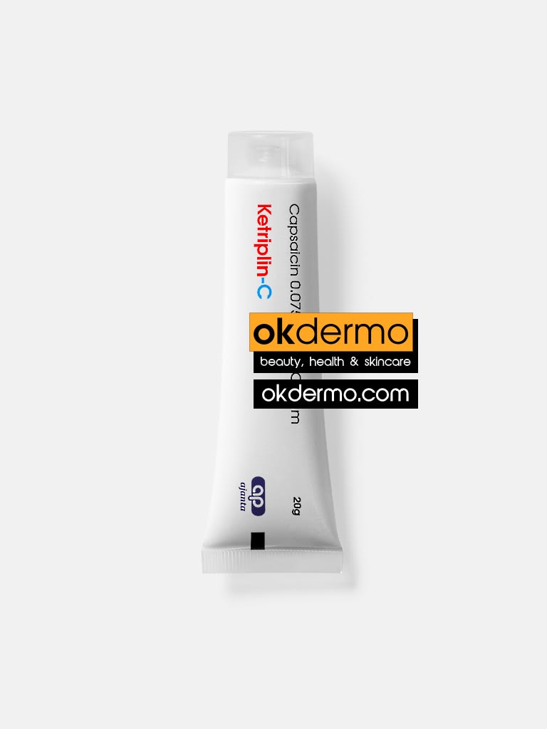 Capsaicin 0.075 Cream KetriplinC® 20g OKDERMO®