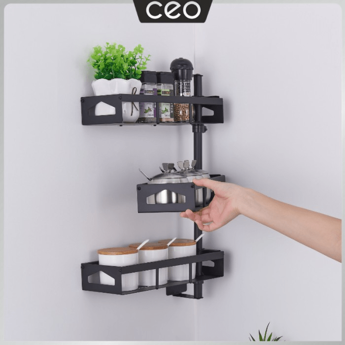 Jual CEO Rak Bumbu Dapur Rak Gantung Dapur Rak Dapur Minimalis Rak
