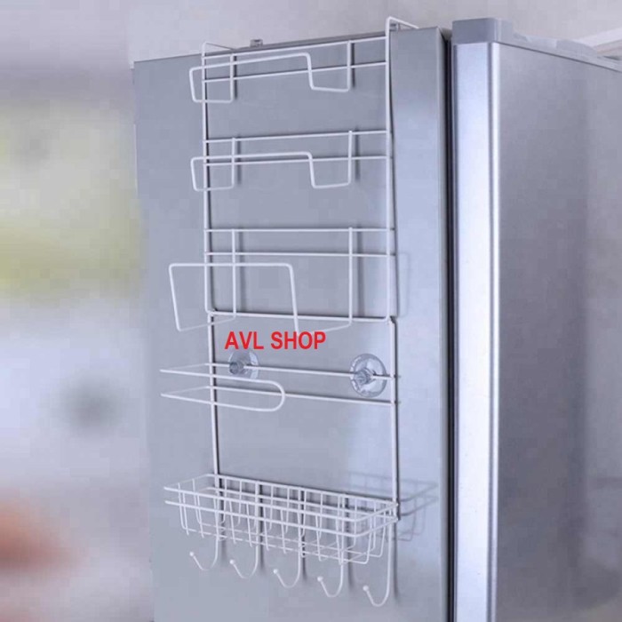 Jual Rak Samping Kulkas - Rak Gantung Kulkas- Rak Kulkas - Rak