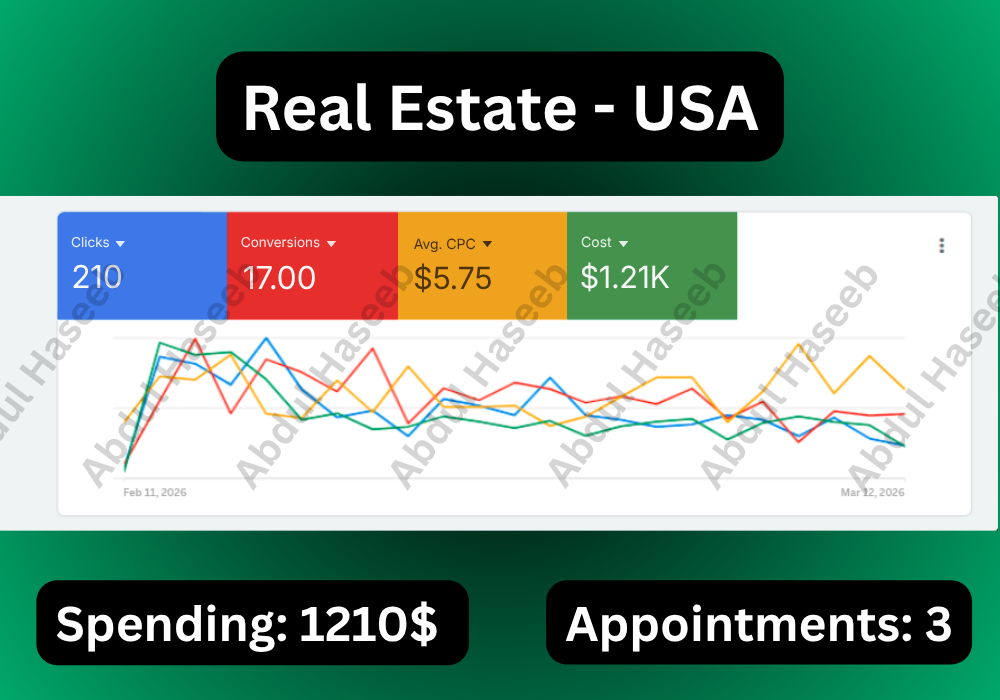 Seller Lead Campaign — Real Estate (USA)