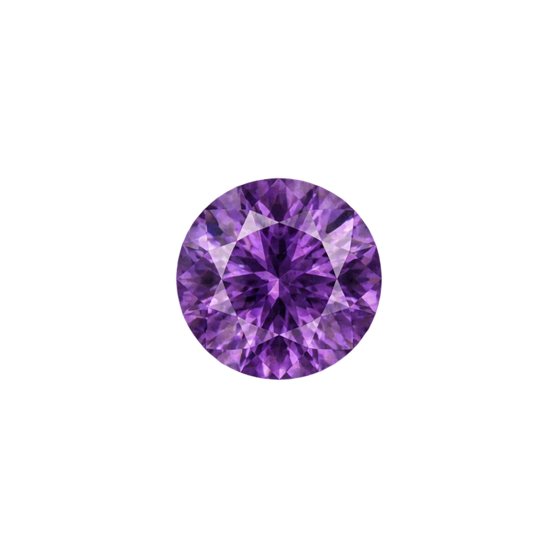 Calibrated Amethyst gemstones