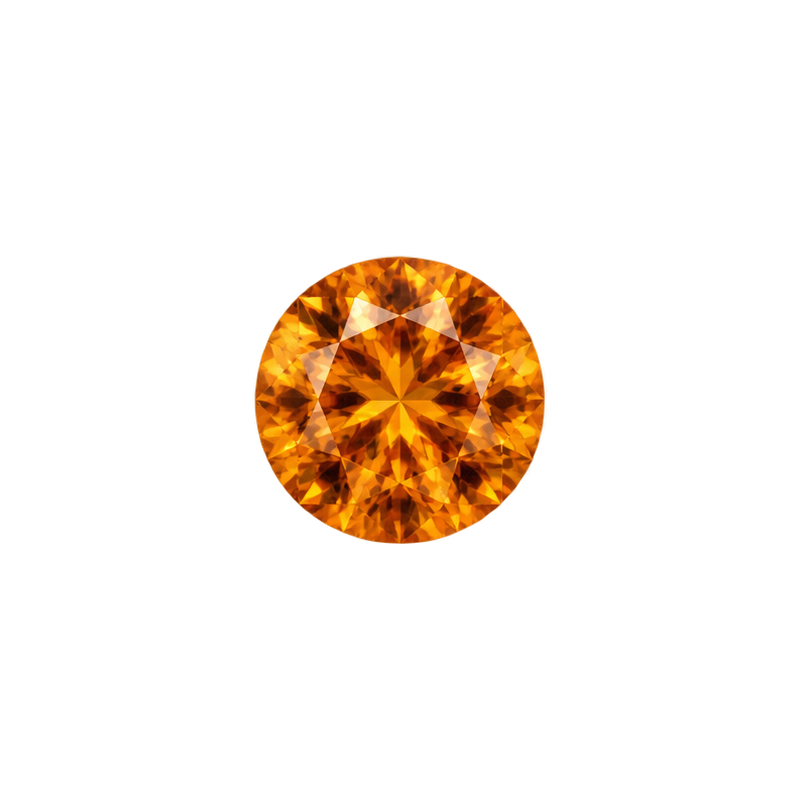 Calibrated Citrine gemstones