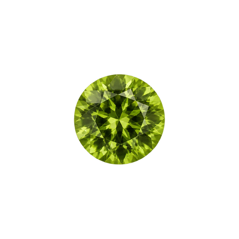 Calibrated Peridot gemstones