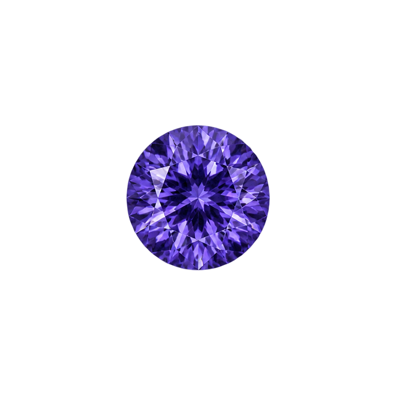 Calibrated Tanzanite gemstones