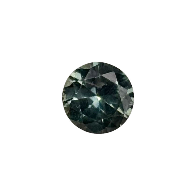 Teal colored gemstones collection
