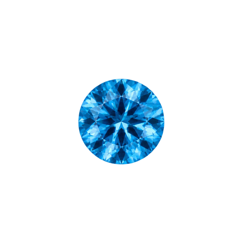 Calibrated Topaz gemstones