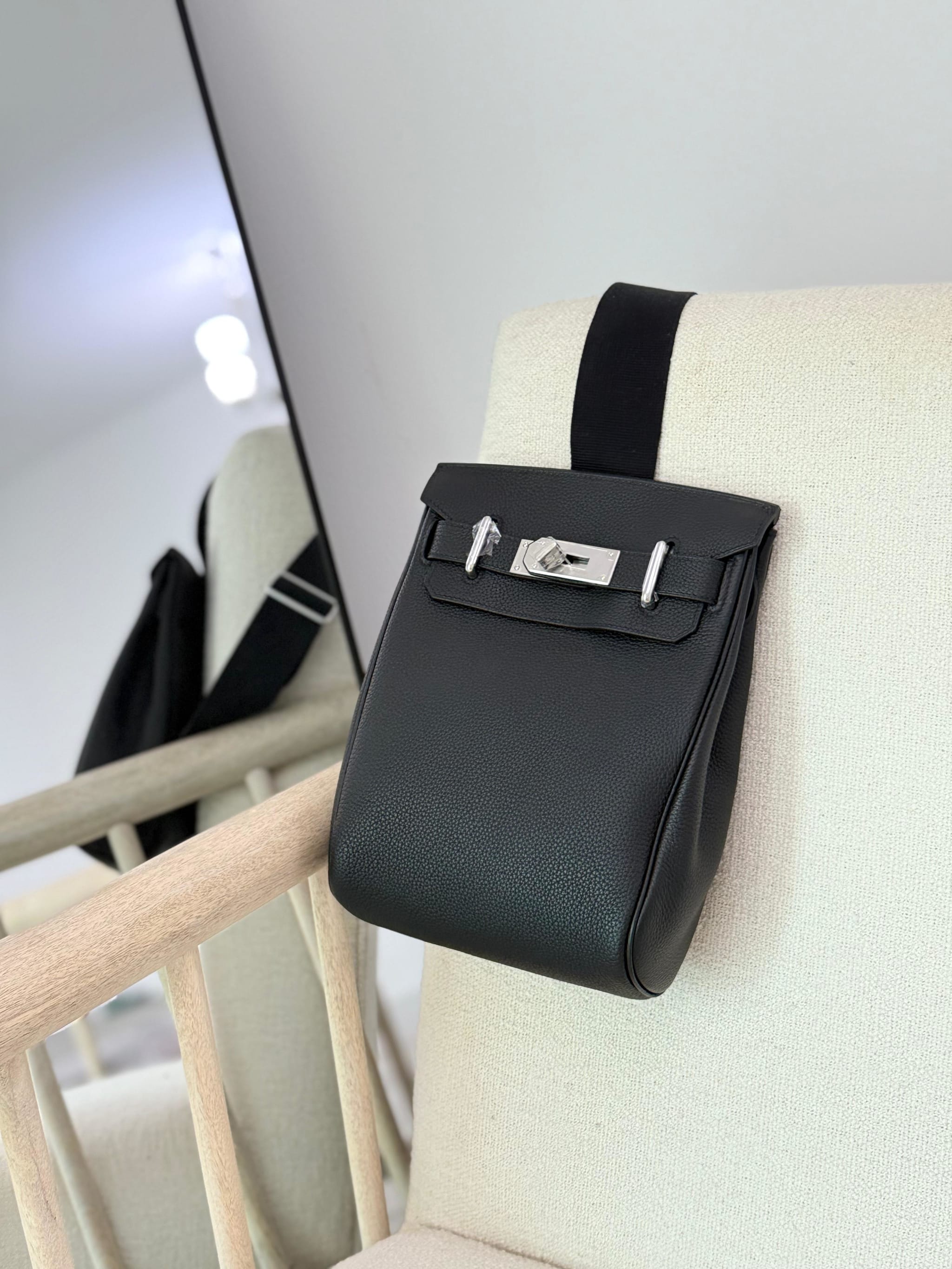 Vertical Crossbody Backpack