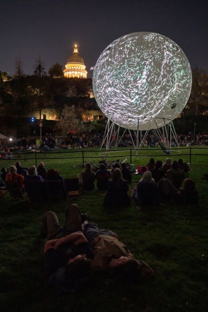 A symphony of disappearing sounds for the Great Salt Lake, 2026 - Memory Grove, Salt Lake City, Utah – 2026 - Photo: Marielle Scott, courtesy of Salt Lake City Arts Council