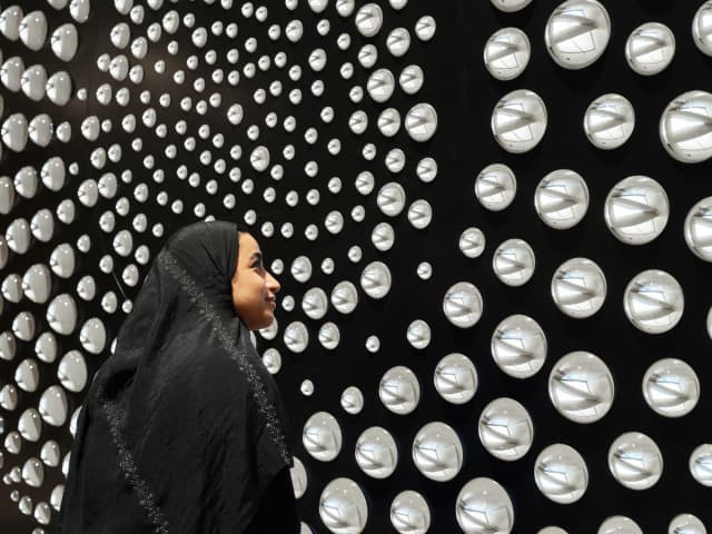 Algae window, 2020 - National Museum of Qatar, Doha – 2023 - Photo: Anders Sune Berg