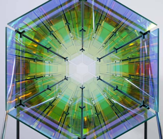 Blue double kaleidoscope, 2005 - Studio Olafur Eliasson, Berlin  – 2005 - Photo: Jens Ziehe