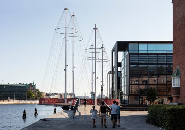 Cirkelbroen, 2015 - Christianshavns Kanal, Copenhagen, 2015 - Photo: Anders Sune Berg