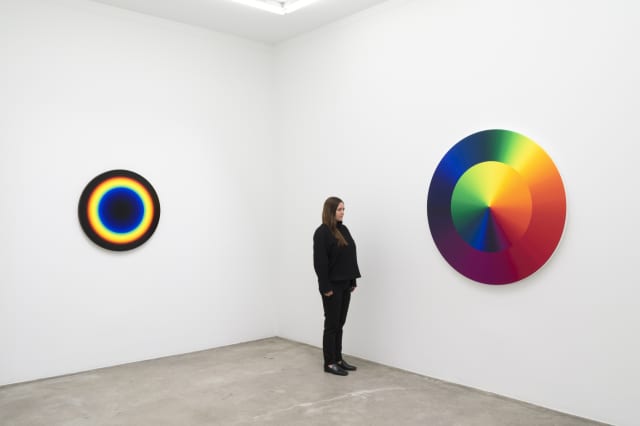 Colour experiment no. 113, 2021 and Colour experiment no.105 - Tanya Bonakdar Gallery, Los Angeles – 2022 - Photo: Jeff White