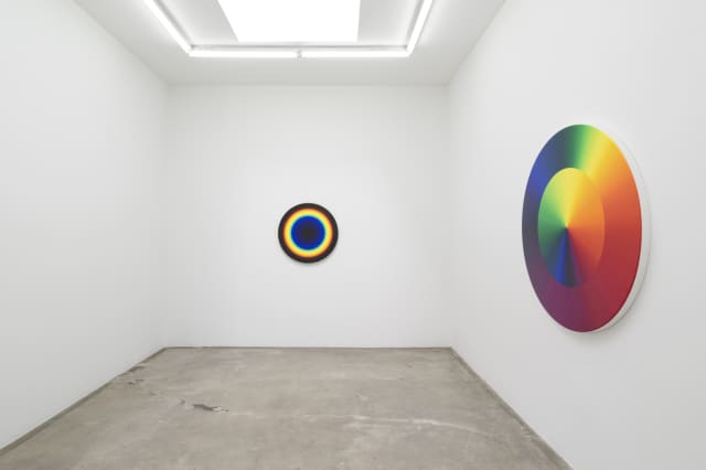 Colour experiment no. 113, 2021 and Colour experiment no.105 - Tanya Bonakdar Gallery, Los Angeles – 2022 - Photo: Jeff White