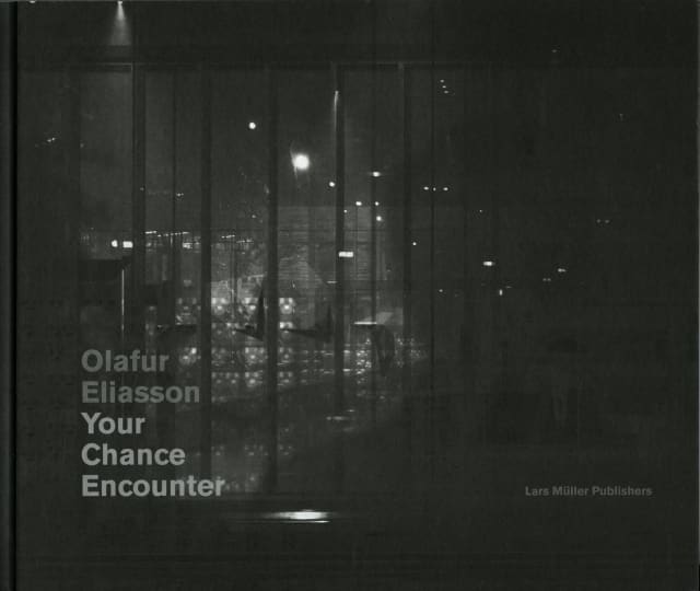 Cover from Olafur Eliasson: Your Chance Encounter, edited by Studio Olafur Eliasson, Baden 2010