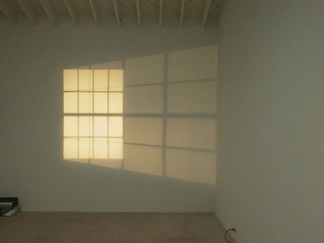 Double double hung window, 1999 - Marc Foxx Gallery, Los Angeles, 1999 - Photo: Unknown photographer