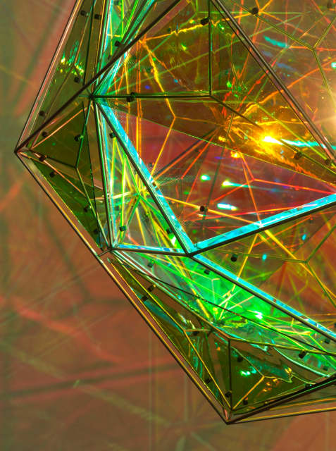 Edgy but perfect kinship sphere, 2020, detail - Studio Olafur Eliasson, Berlin – 2021 - Photo: Jens Ziehe