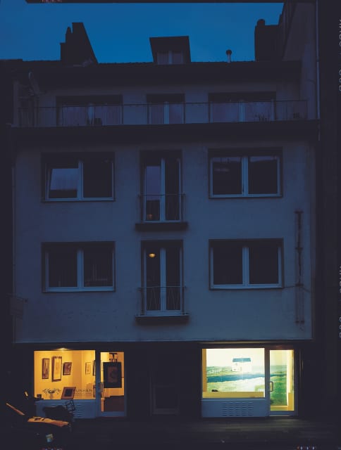 Einige erinnern sich, dass sie auf dem Weg waren diese Nacht, 1994 - Galerie Lukas & Hoffmann, Cologne, Germany, 1994 - Photo: Victor Dahmen