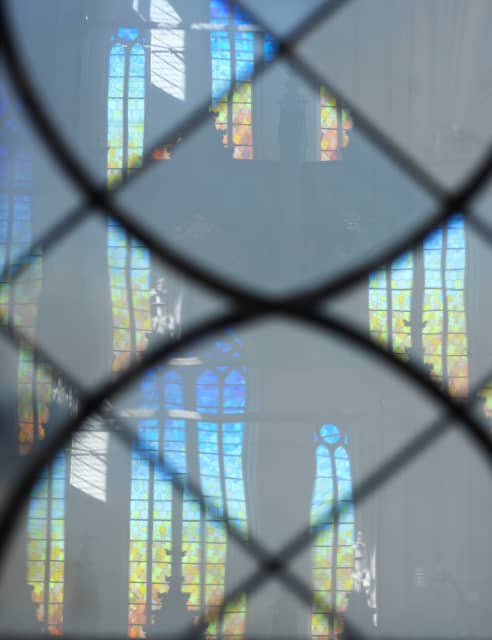 Fenster für bewegtes Licht, 2024. East windows of St. Nicholas’s Cathedral - Greifswald, Germany – 2024 - Photo: Jens Ziehe