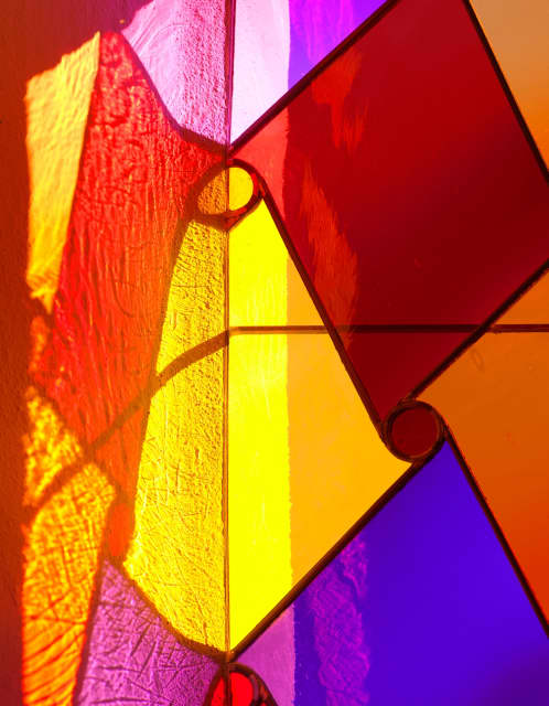 Fenster für bewegtes Licht, 2024. East windows of St. Nicholas’s Cathedral - Greifswald, Germany – 2024 - Photo: Jens Ziehe