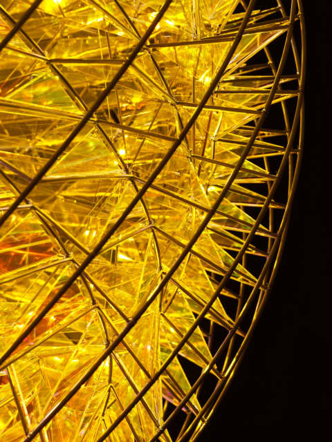 Fierce tenderness sphere, 2024, detail - Studio Olafur Eliasson, Berlin – 2024 - Photo: Jens Ziehe