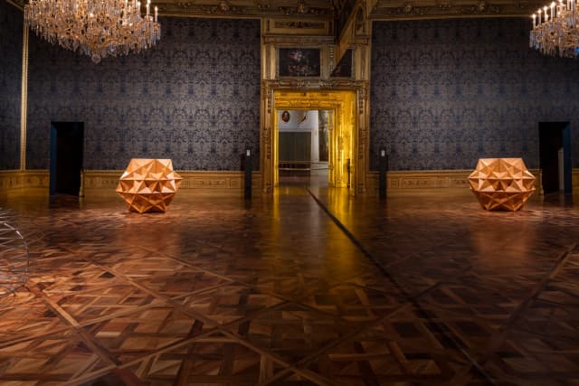 Fivefold cube, 2002 - The Winter Palace of Prince Eugene of Savoy, Vienna 2015 - Photo: Anders Sune Berg