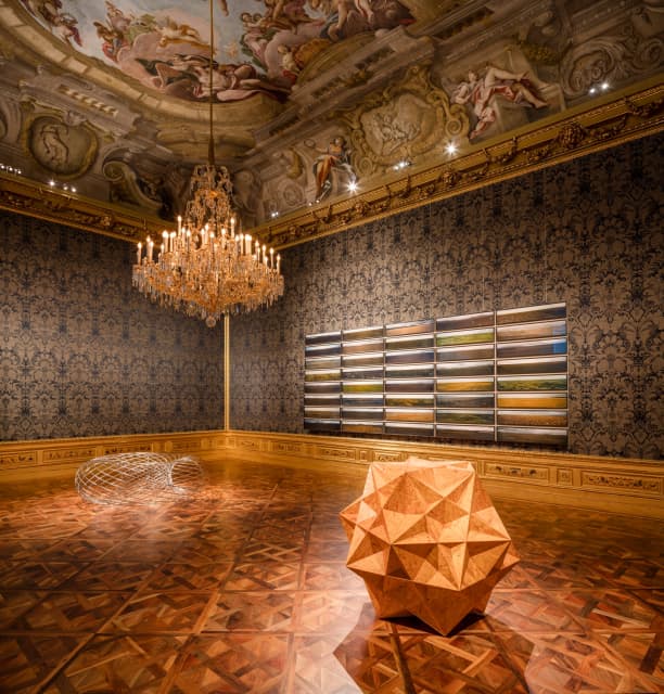 Fivefold cube, 2002 - The Winter Palace of Prince Eugene of Savoy, Vienna 2015 - Photo: Anders Sune Berg