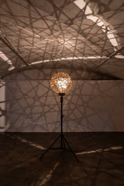 Fivefold dodecahedron lamp, 2006 - Fondazione Palazzo Strozzi, Florence – 2022 - Photo: Ela Bialkowska, OKNO Studio. Courtesy Fondazione Palazzo Strozzi, Florence