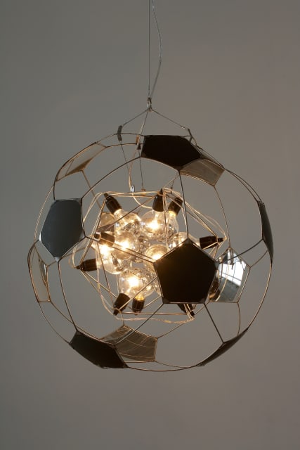 Football lamp, 2005 - Andersen's Contemporary, Copenhagen, 2006 - Photo: Anders Sune Berg