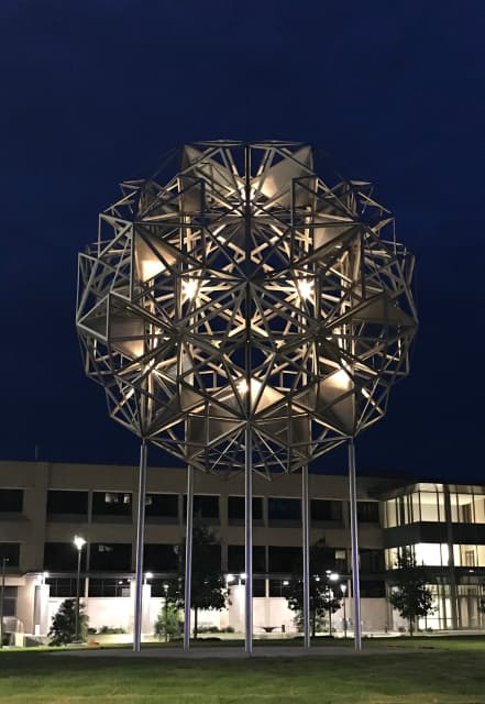 How to build a sphere out of cubes
