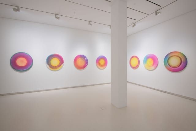 Installation view of 'Seven days of sunlight (Monday - Sunday)' - Galería Elvira González, Madrid - Photo: Cuauhtli Gutiérrez