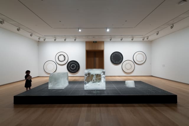 Installation view: Olafur Eliasson: Your curious journey, 2024, Auckland Art Gallery Toi o Tāmaki - Auckland Art Gallery Toi o Tāmaki, Auckland, New Zealand – 2024 - Photo: Auckland Art Gallery Toi o Tāmaki