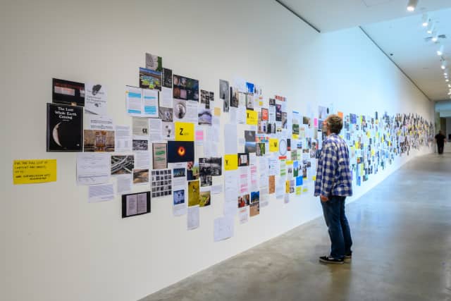 Installation view, Research map - Guggenheim Museum Bilbao – 2020 - Photo: Erika Ede