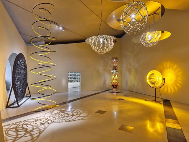Installation view, The curious desert - National Museum of Qatar, Doha – 2023 - Photo: Anders Sune Berg