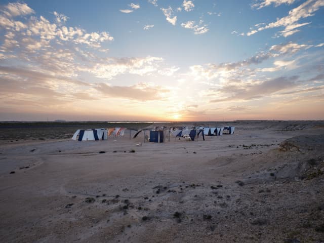 Installation view, The curious desert - Al Thakhira, Qatar – 2023 - Photo: Anders Sune Berg