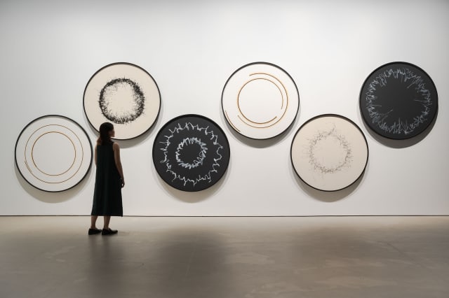 Installation view, Wind writings and Sun drawings, 2023 - Singapore Art Museum at Tanjong Pagar Distripark – 2024 - Photo: Joseph Nair, Memphis West Pictures | Singapore Art Museum