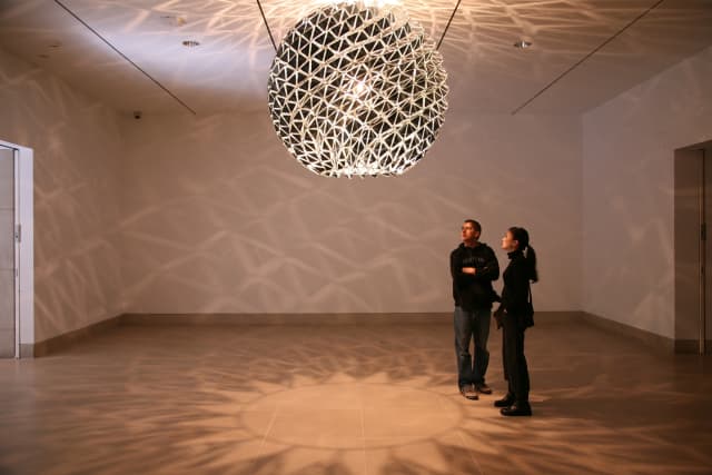 Inverted Berlin Sphere, 2005 - Dallas Museum of Art, 2008 – 2005 - Photo: Studio Olafur Eliasson