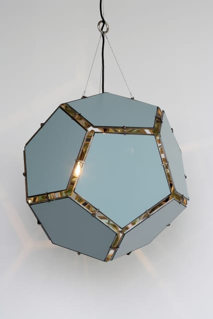 Inverted mirror dodecahedron lamp, 2006 - Andersen's Contemporary, Copenhagen, 2006 - Photo: Anders Sune Berg