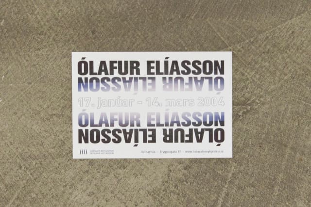 Invitation for Frost Activity, Reykjavik Art Museum-Hafnarhús, 2004