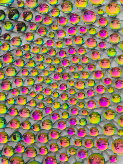 Iridescent assembly, 2025 - Studio Olafur Eliasson, Berlin – 2025 - Photo: Jens Ziehe