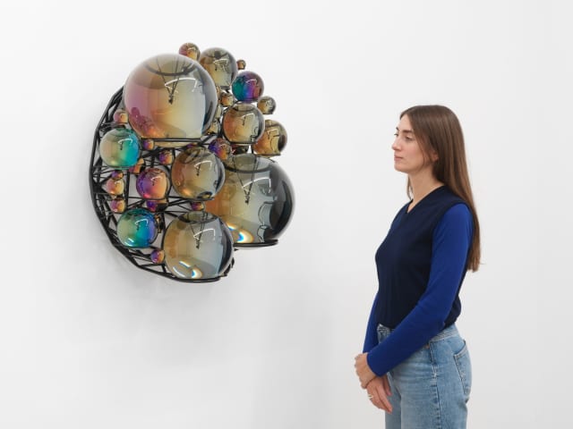 Iridescent dewdrop, 2025 - Studio Olafur Eliasson, Berlin – 2025 - Photo: Jens Ziehe