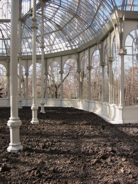 Lava floor, 2002 - Museo Nacional Centro de Arte Reina Sofia, Madrid, 2003 – 2002 - Photo: Olafur Eliasson