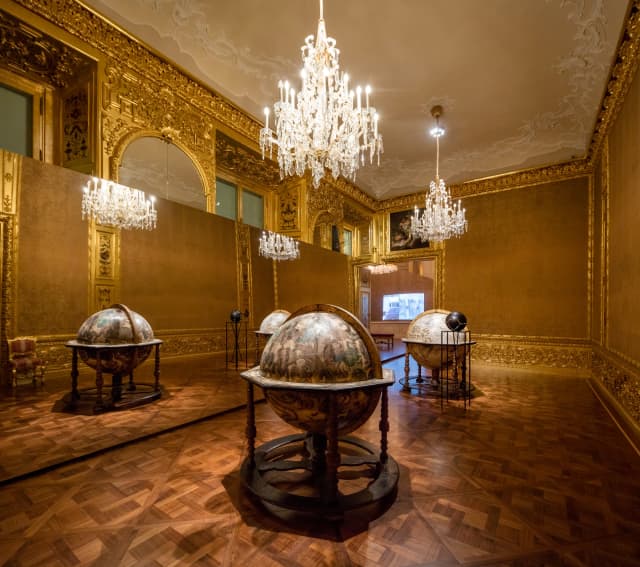 Lines for horizons, 2014 - The Winter Palace of Prince Eugene of Savoy, Vienna 2015 - Photo: Anders Sune Berg